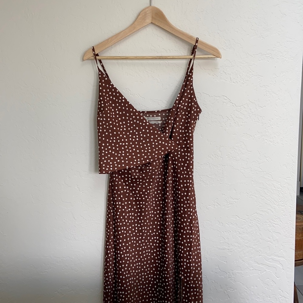 Urban Outfitters Silk Midi Dress